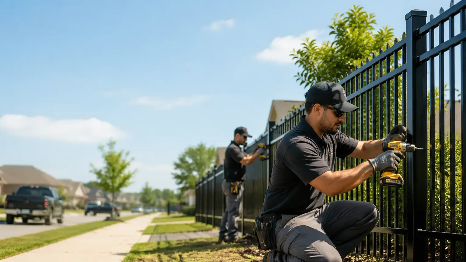 Metal Fence Installation in Moorhead, MN